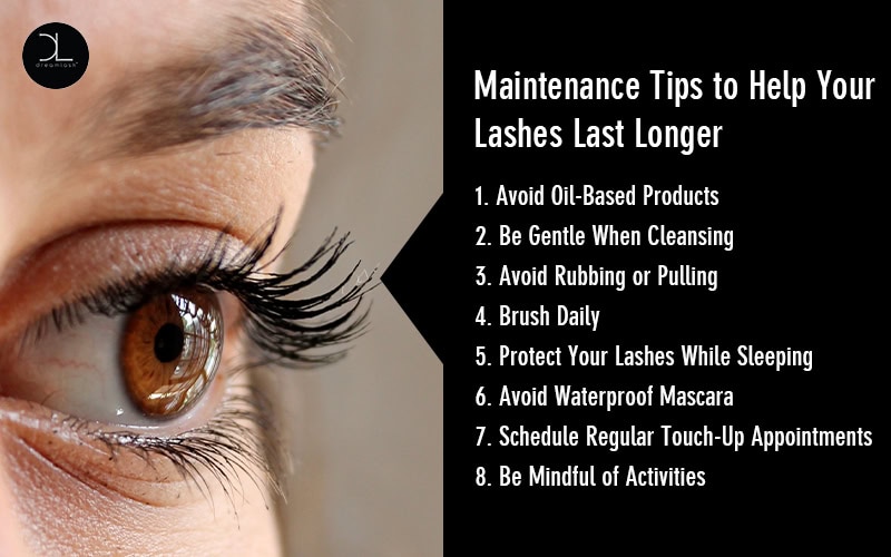 Maintenance Tips to Help Your Lashes Last Longer